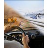 A8 OBD2 HUD Samochodowy Wyświetlacz Head-Up – Projekcja na szybę